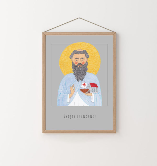 Święty Brendan - plakat